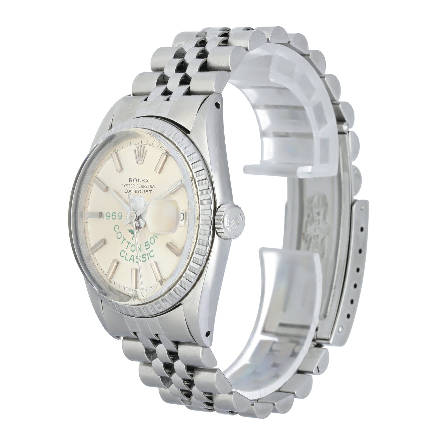 Rolex Datejust 1603 Cotton Bowl Classic 1969 Men's Watch With booklet