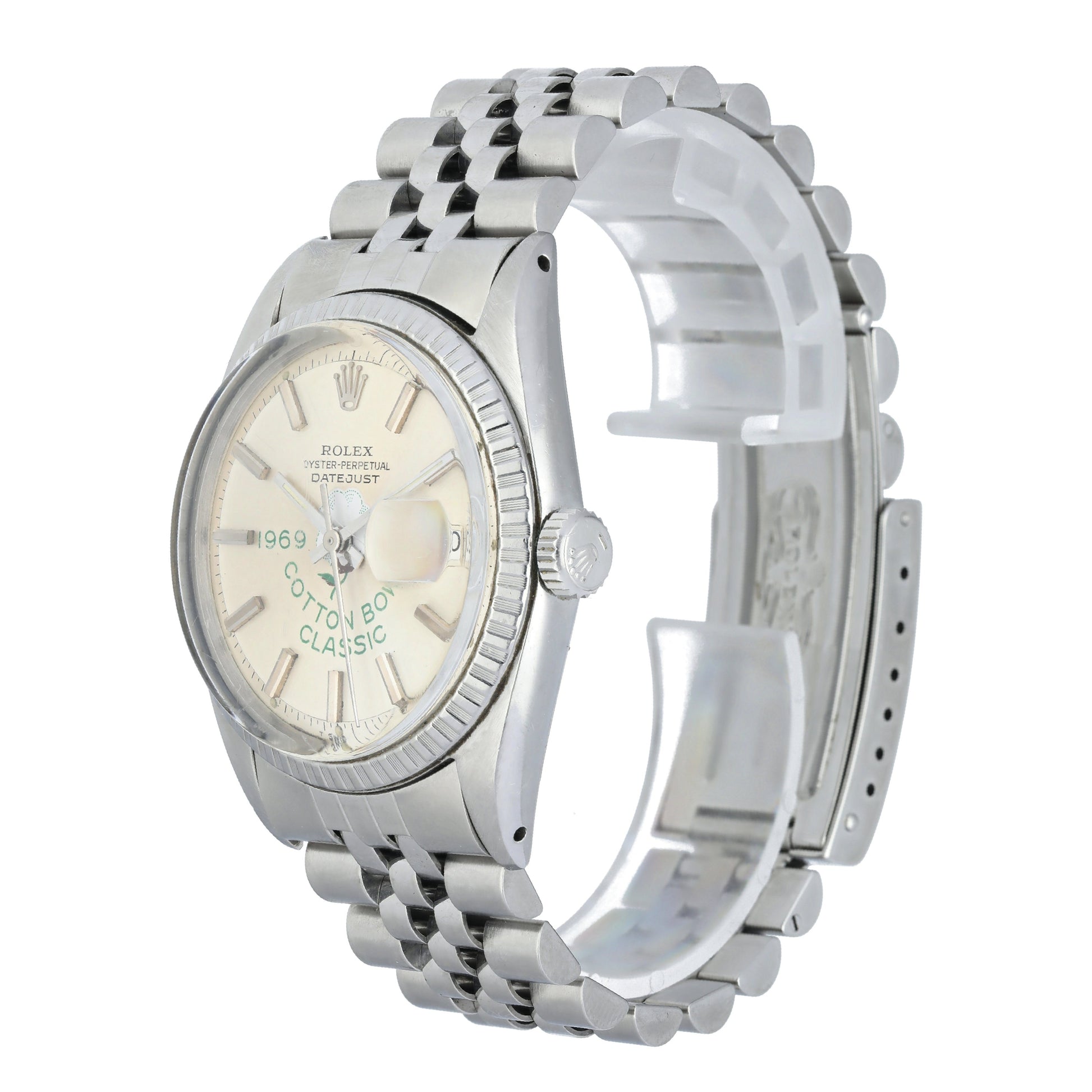 Rolex Datejust 1603 Cotton Bowl Classic 1969 Men's Watch With booklet
