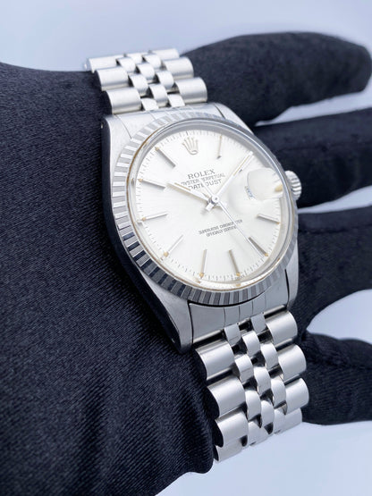 Rolex Datejust 16030 Silver Dial Mens Watch