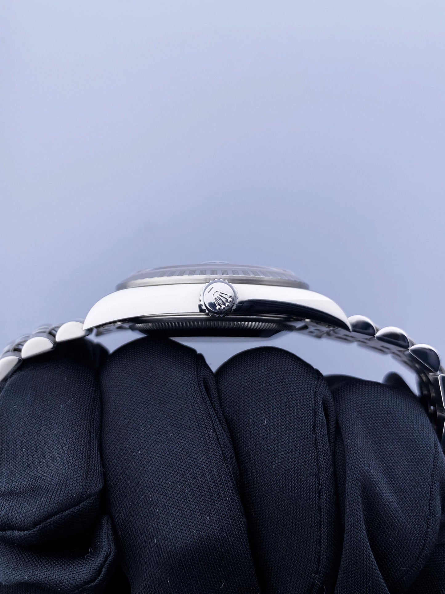 Rolex Datejust 16220 Blue Dial Men Watch