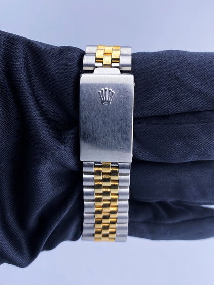 Rolex Datejust 16233 Anniversary Diamond Dial Mens Watch Box Papers - Virtual