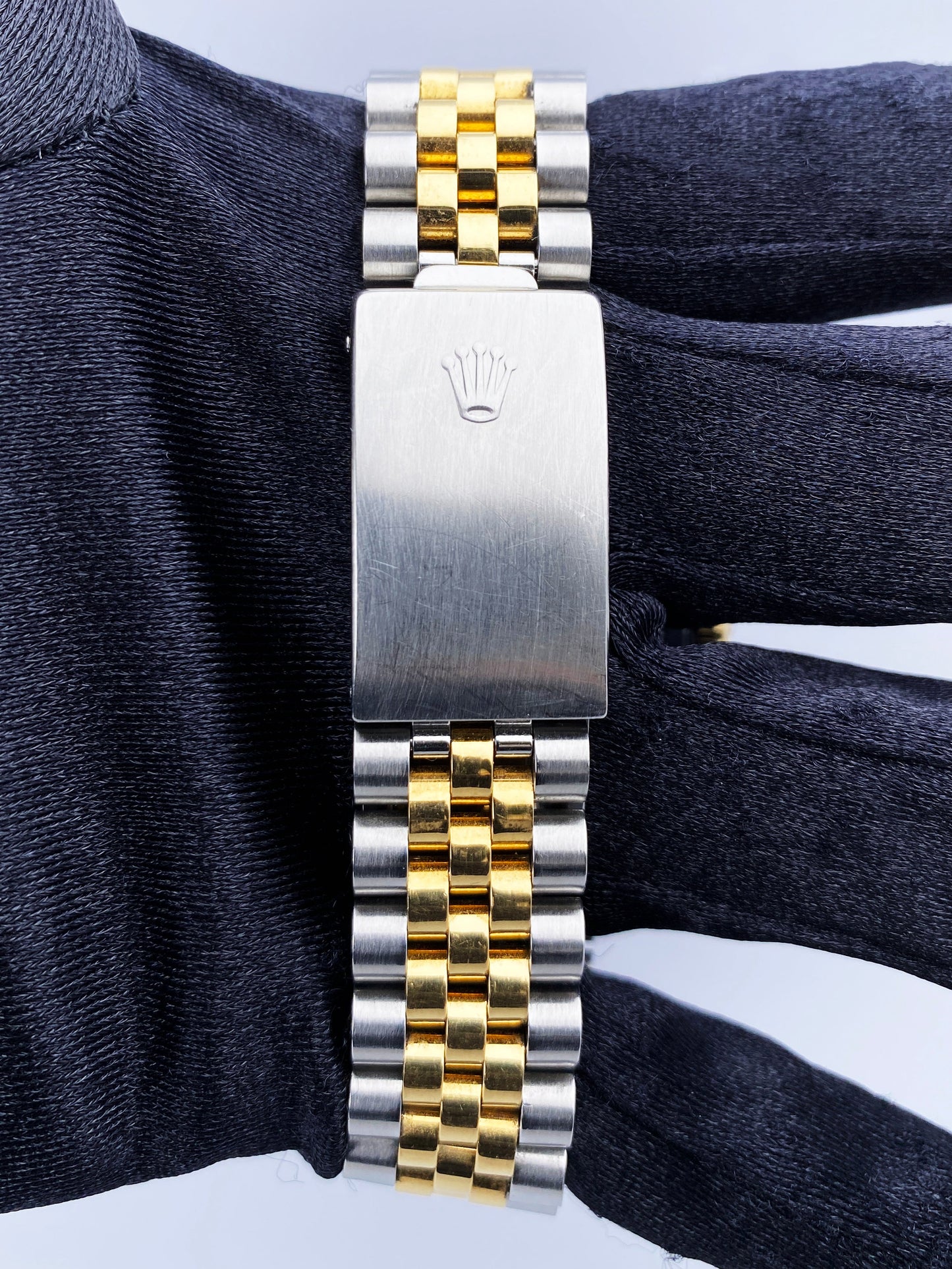 Rolex Datejust 16233 Black Dial Mens Watch Box Papers - Virtual