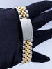 Rolex Datejust 16233 Black Dial Two Tone Mens Watch