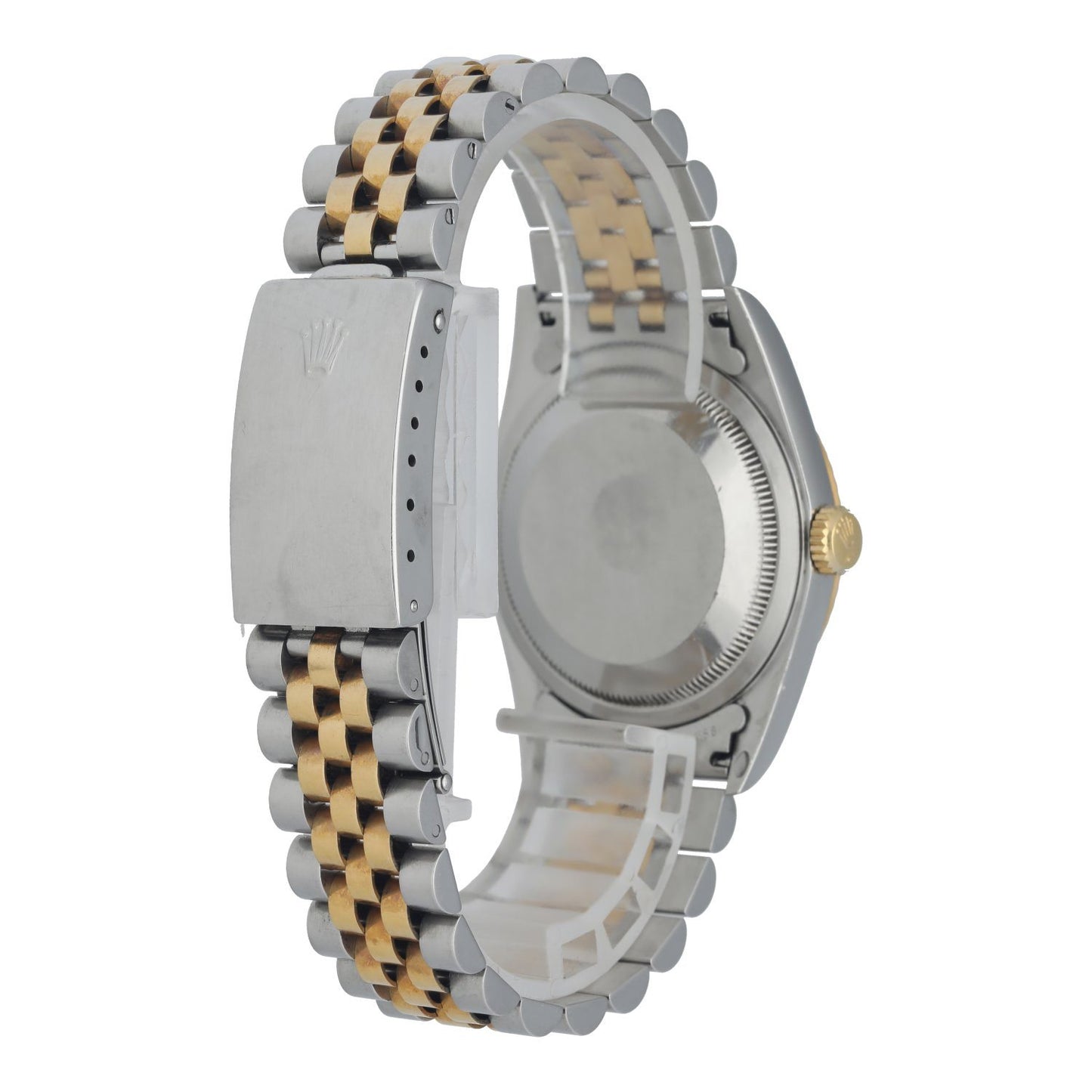 Rolex Datejust 16233 Diamond Dial Mens Watch Box Papers - Virtual