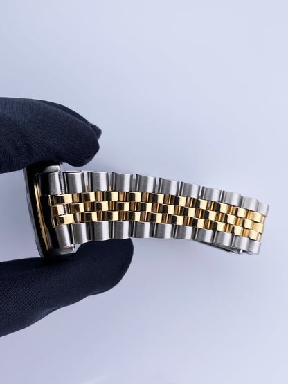 Rolex Datejust 16233 Diamond Dial Mens Watch Box Papers - Virtual