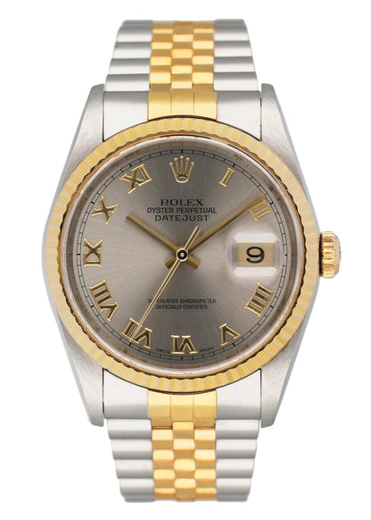 Rolex Datejust 16233 Mens Watch Box Papers - Wristwatch