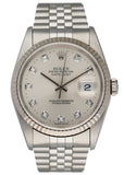 Rolex Datejust 16234 Diamond Dial Mens Watch - Virtual