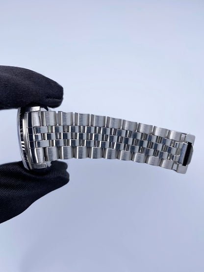 Rolex Datejust 16234 Gray Dial Mens Watch Box Papers