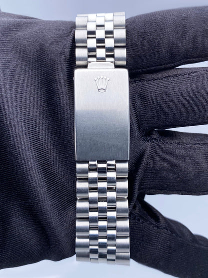 Rolex Datejust 16234 Gray Dial Mens Watch Box Papers