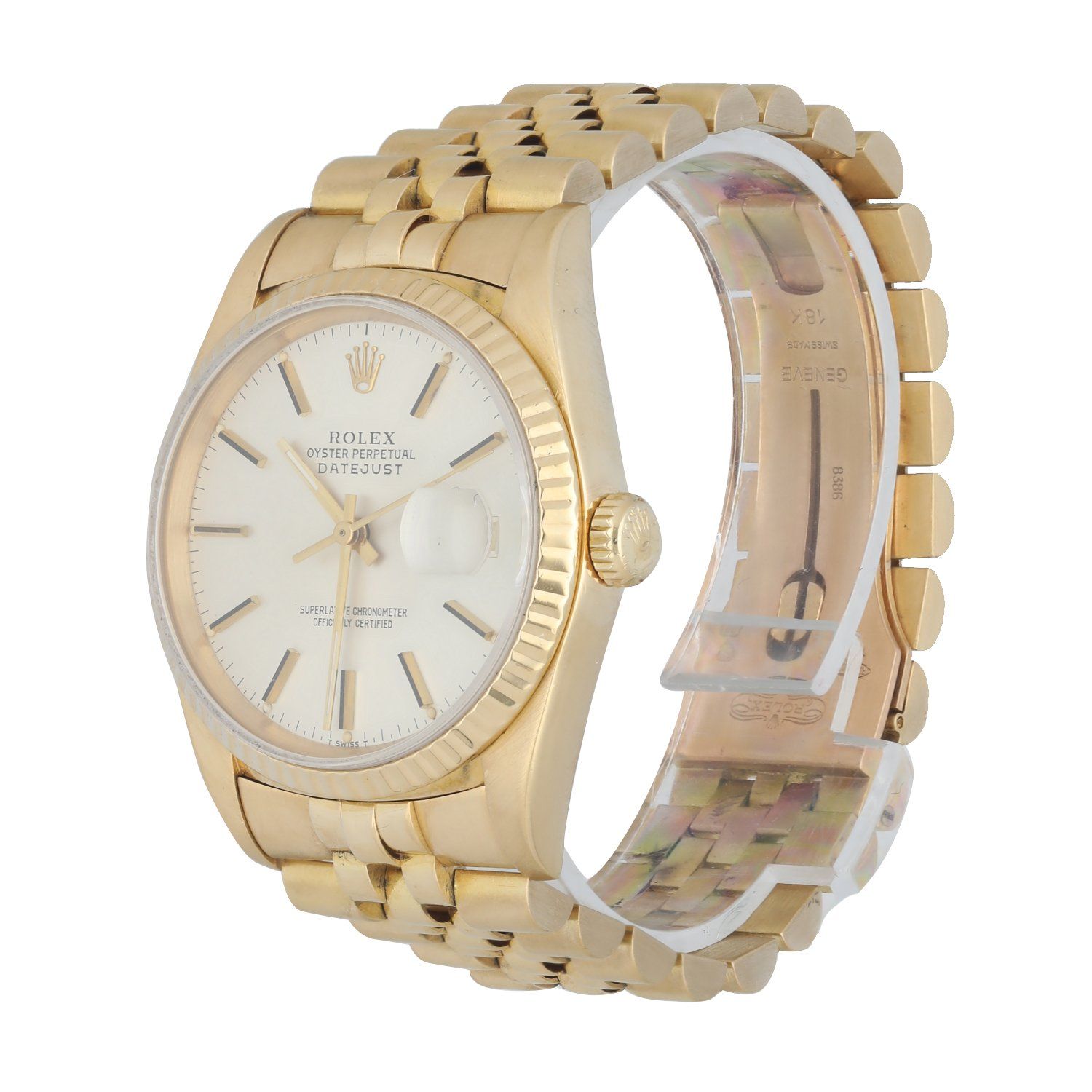 Rolex Datejust 16238 18k Yellow Gold Men’s Watch - Virtual