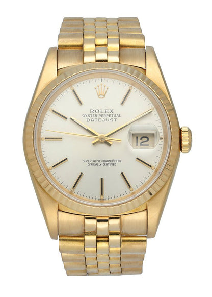 Rolex Datejust 16238 18k Yellow Gold Men’s Watch - Virtual