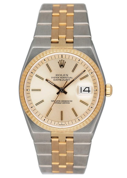 Rolex Datejust 1630 ’Rare Bird’ Two-Tone 14K Yellow Gold Mens Watch - Wristwatch