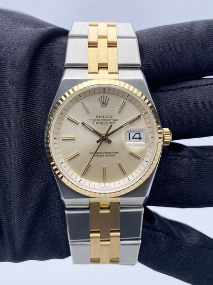 Rolex Datejust 1630 ’Rare Bird’ Two-Tone 14K Yellow Gold Mens Watch - Wristwatch