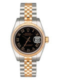 Rolex Datejust 179171 Black Dial Ladies Watch Box Papers