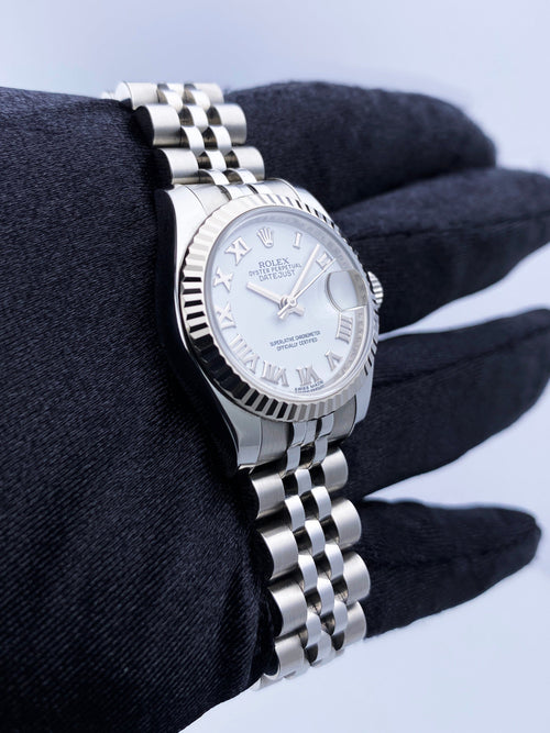 Rolex Datejust 179174 White Dial Ladies Watch