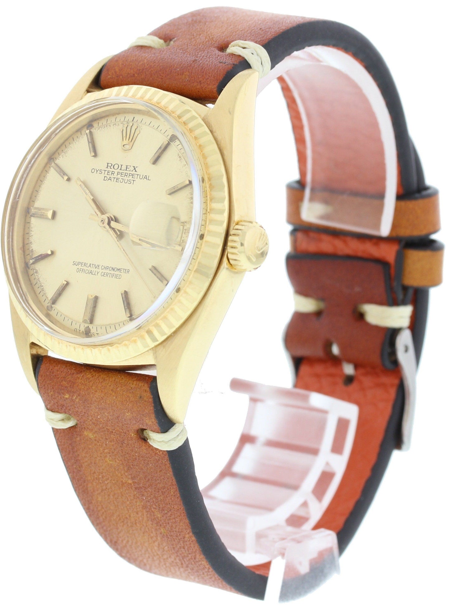 Rolex Datejust 18k Yellow Gold 1601