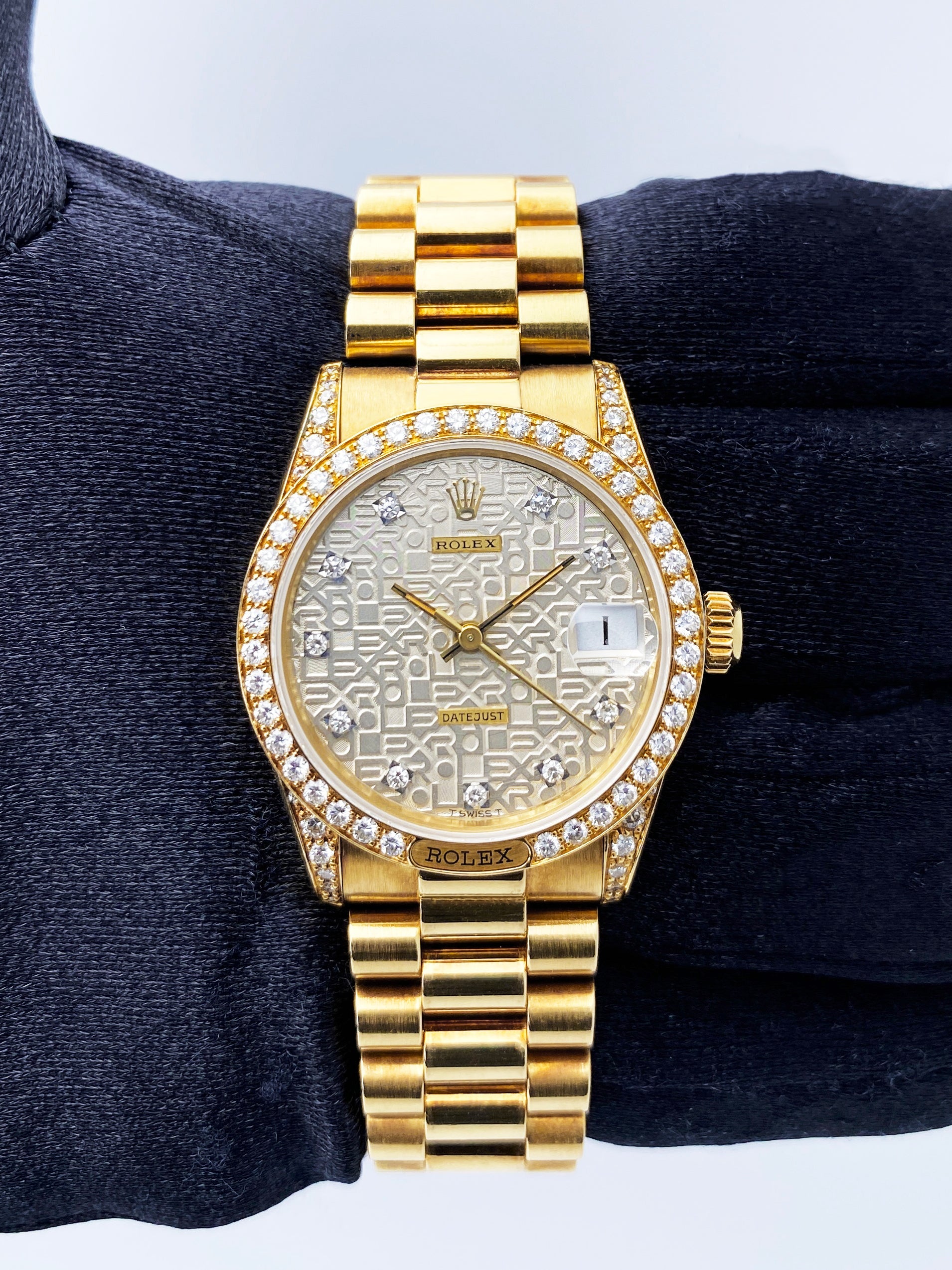 Rolex Datejust 68158 Diamond Anniversary Dial Ladies Watch