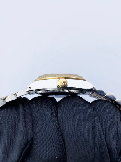 Rolex Datejust 68273 Midsize Champagne Dial Ladies Watch