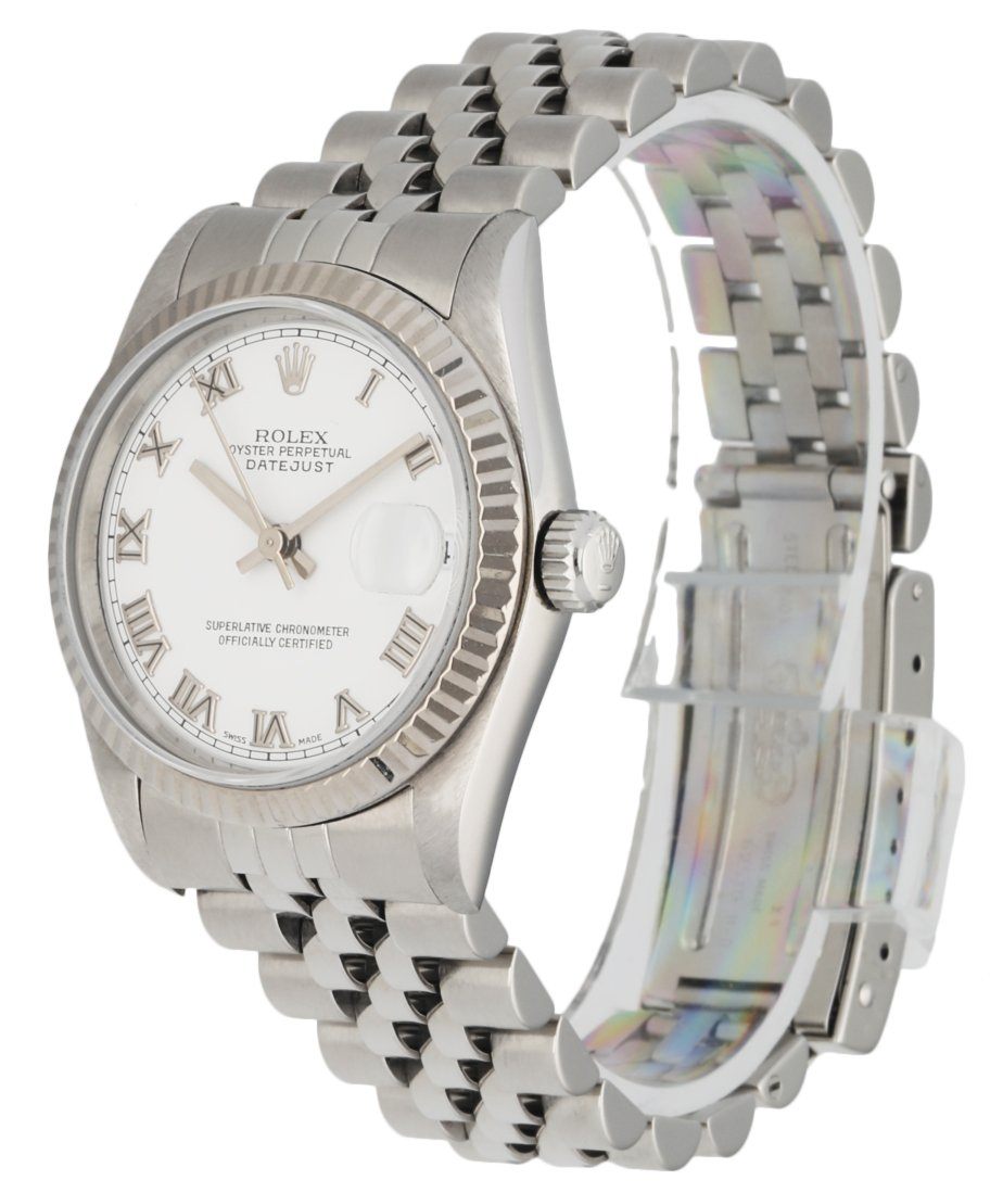 Rolex Datejust 68274 Stainless Steel Midsize Watch - Wristwatch