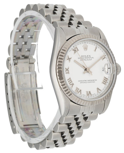 Rolex Datejust 68274 Stainless Steel Midsize Watch - Wristwatch