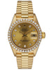 Rolex Datejust 69138 Diamond Dial & Bezel Ladies Watch