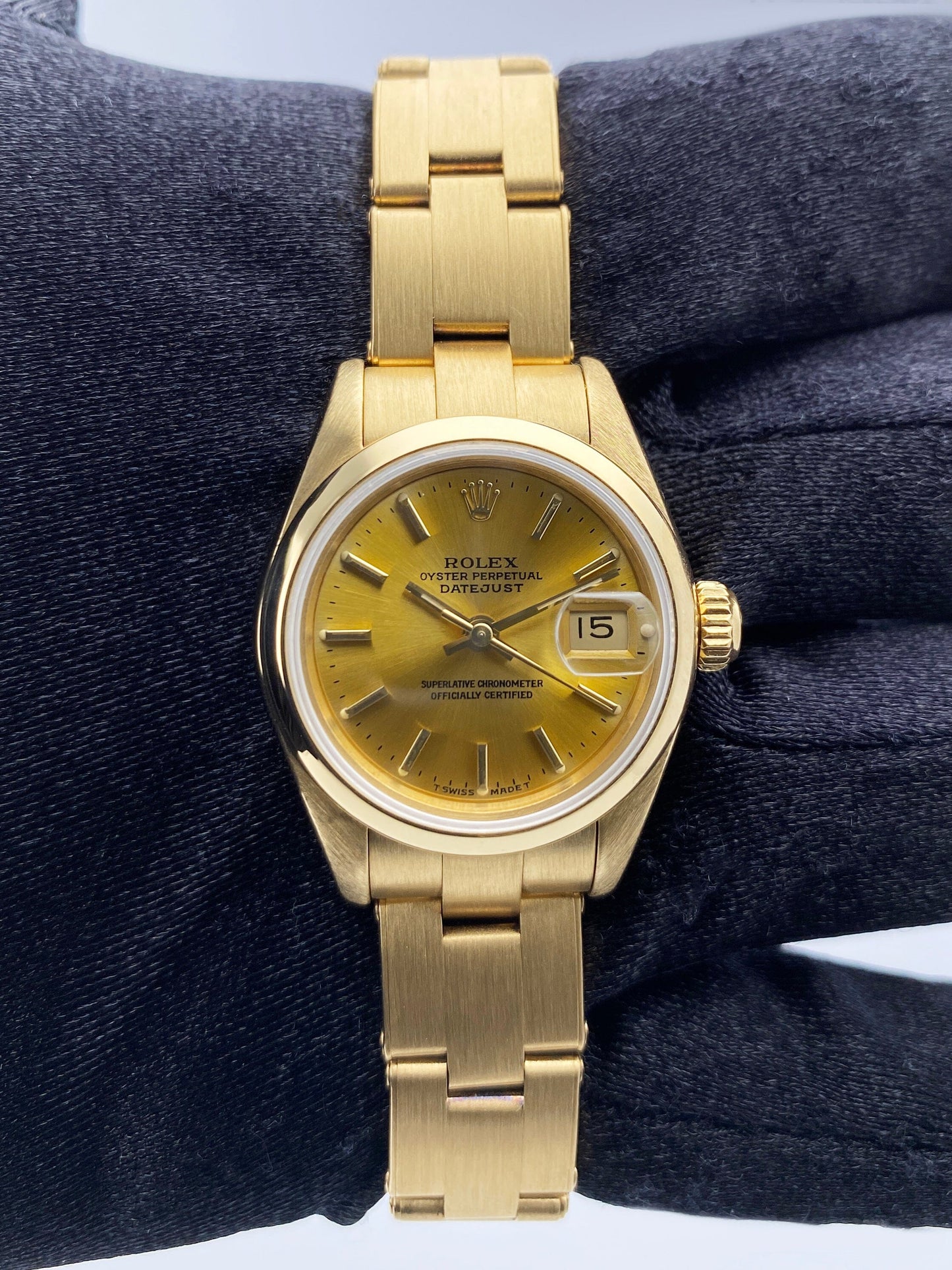 Rolex Datejust 69168 Champagne Dial Ladies Watch - Virtual