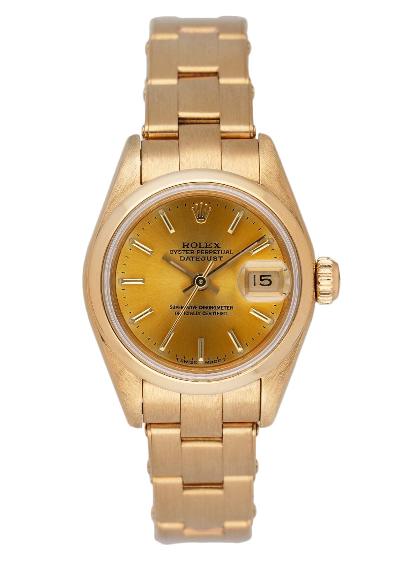 Rolex Datejust 69168 Champagne Dial Ladies Watch - Virtual