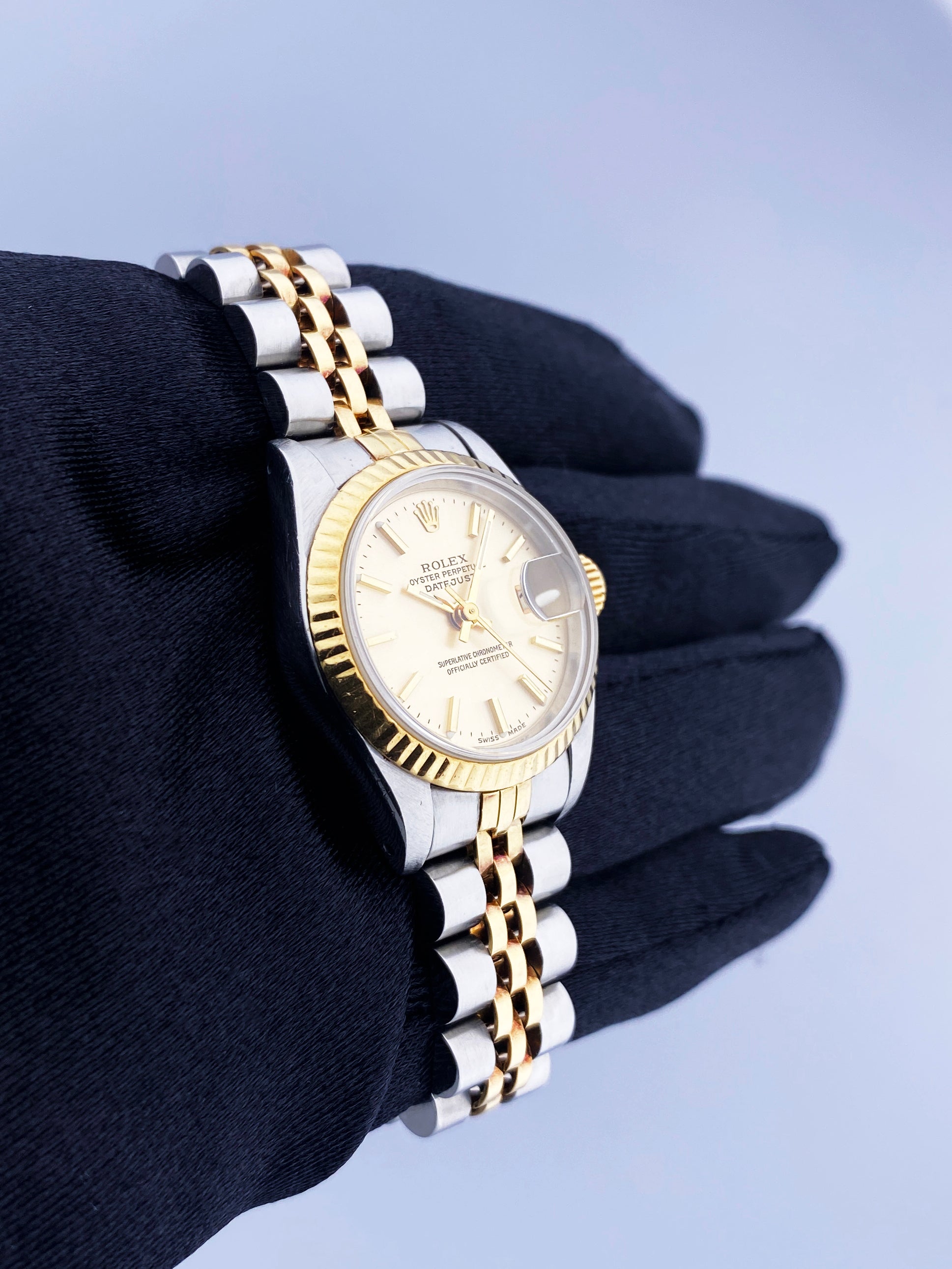 Rolex Datejust 69173 Champagne Dial Ladies Watch