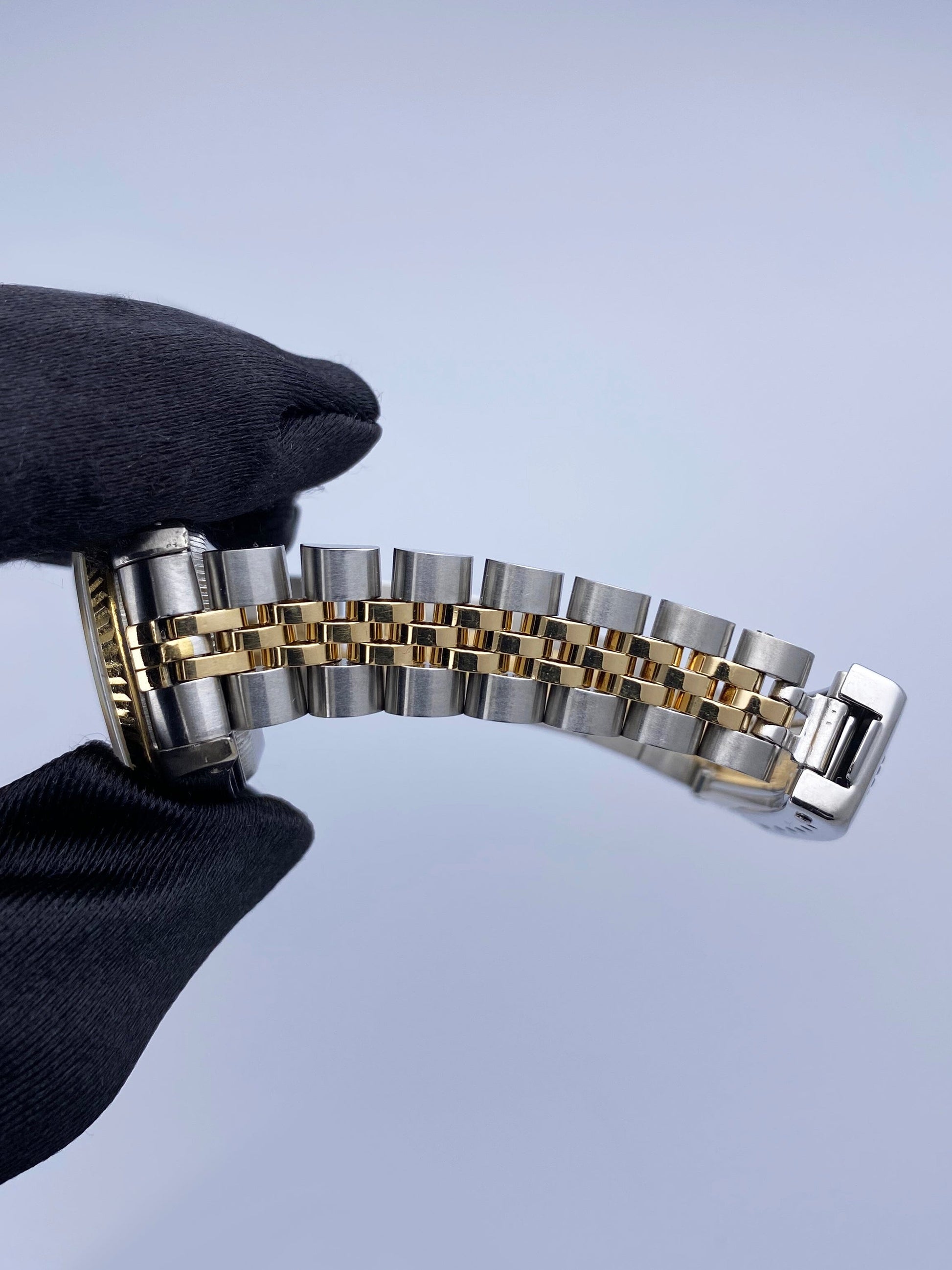 Rolex Datejust 69173 Diamond Champagne Dial Ladies Watch Box Papers - Watches