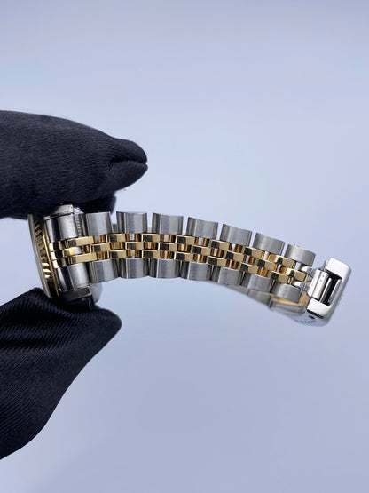 Rolex Datejust 69173 Diamond Champagne Dial Ladies Watch Box Papers - Watches