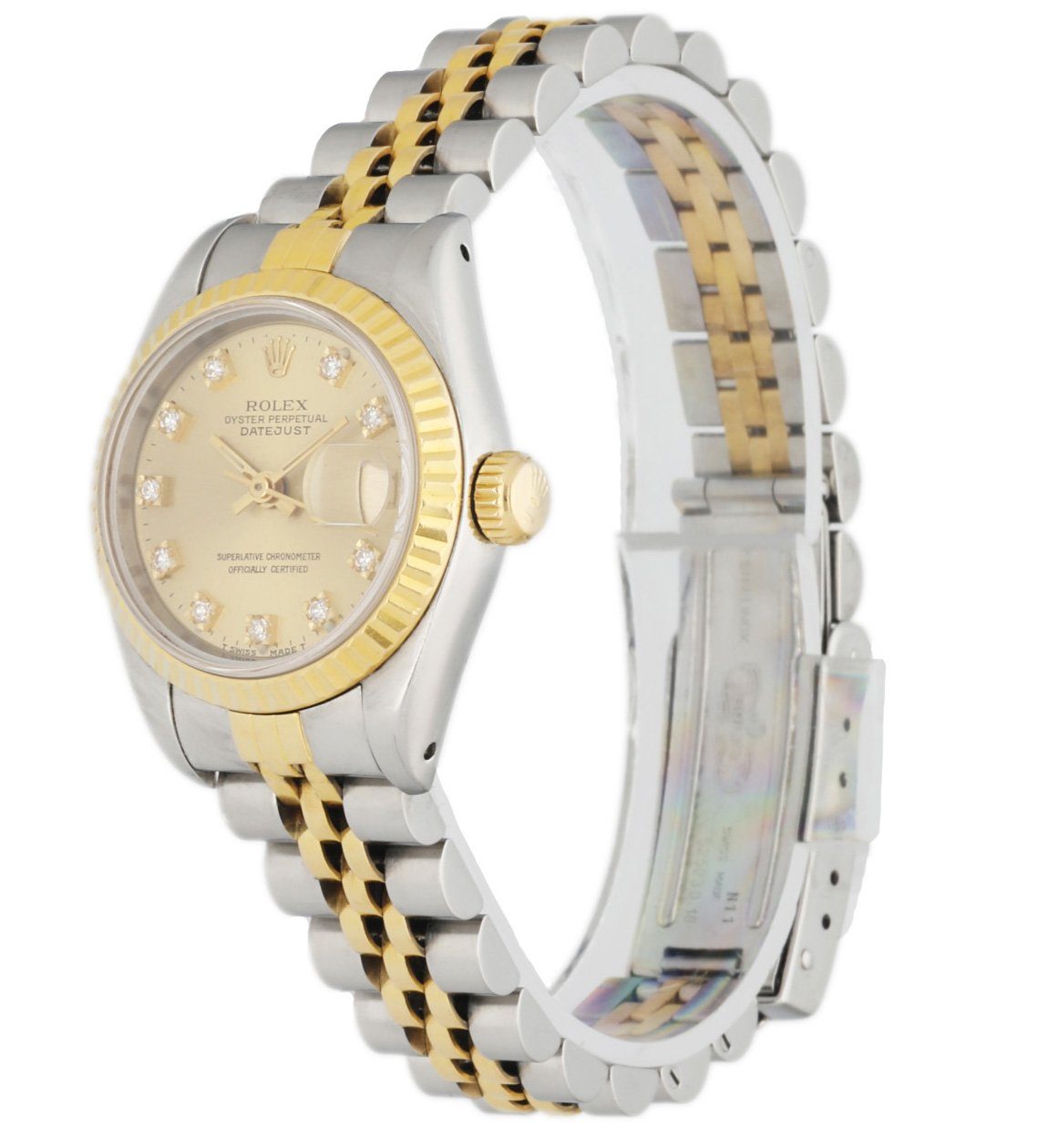 Rolex Datejust 69173 Diamond Dial Ladies Watch - Wristwatch