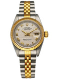 Rolex Datejust 69173 Pyramid Dial Ladies Watch