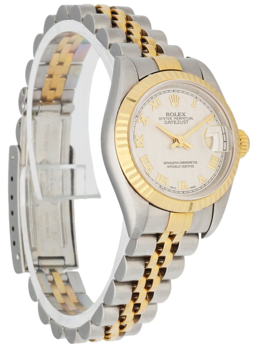 Rolex Datejust 69173 Pyramid Dial Ladies Watch
