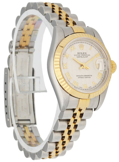 Rolex Datejust 69173 Pyramid Dial Ladies Watch