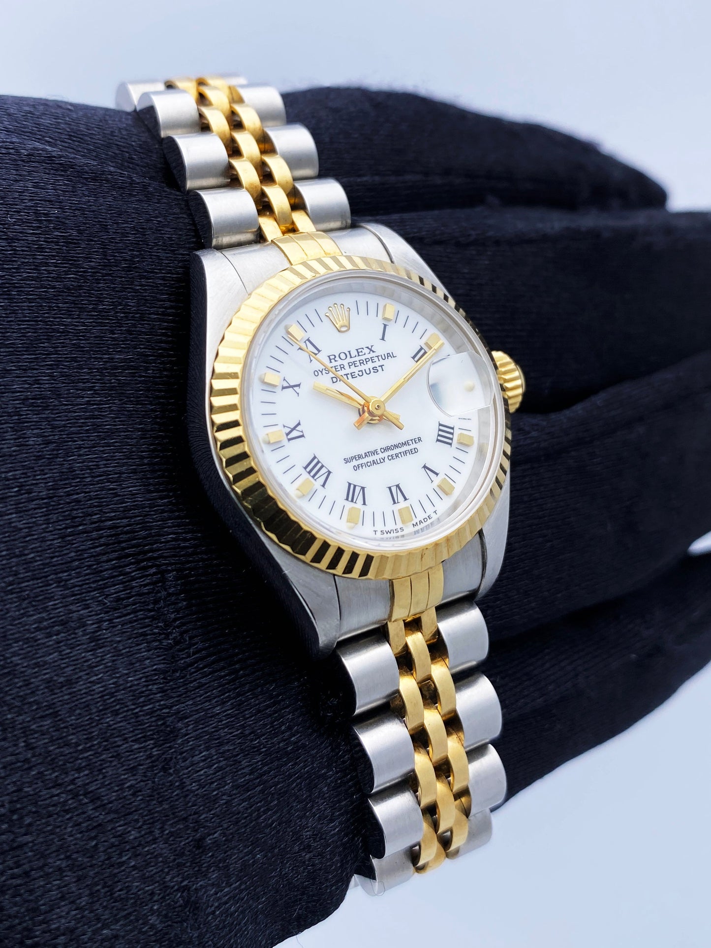Rolex Datejust 69173 White Dial Ladies Watch - Virtual