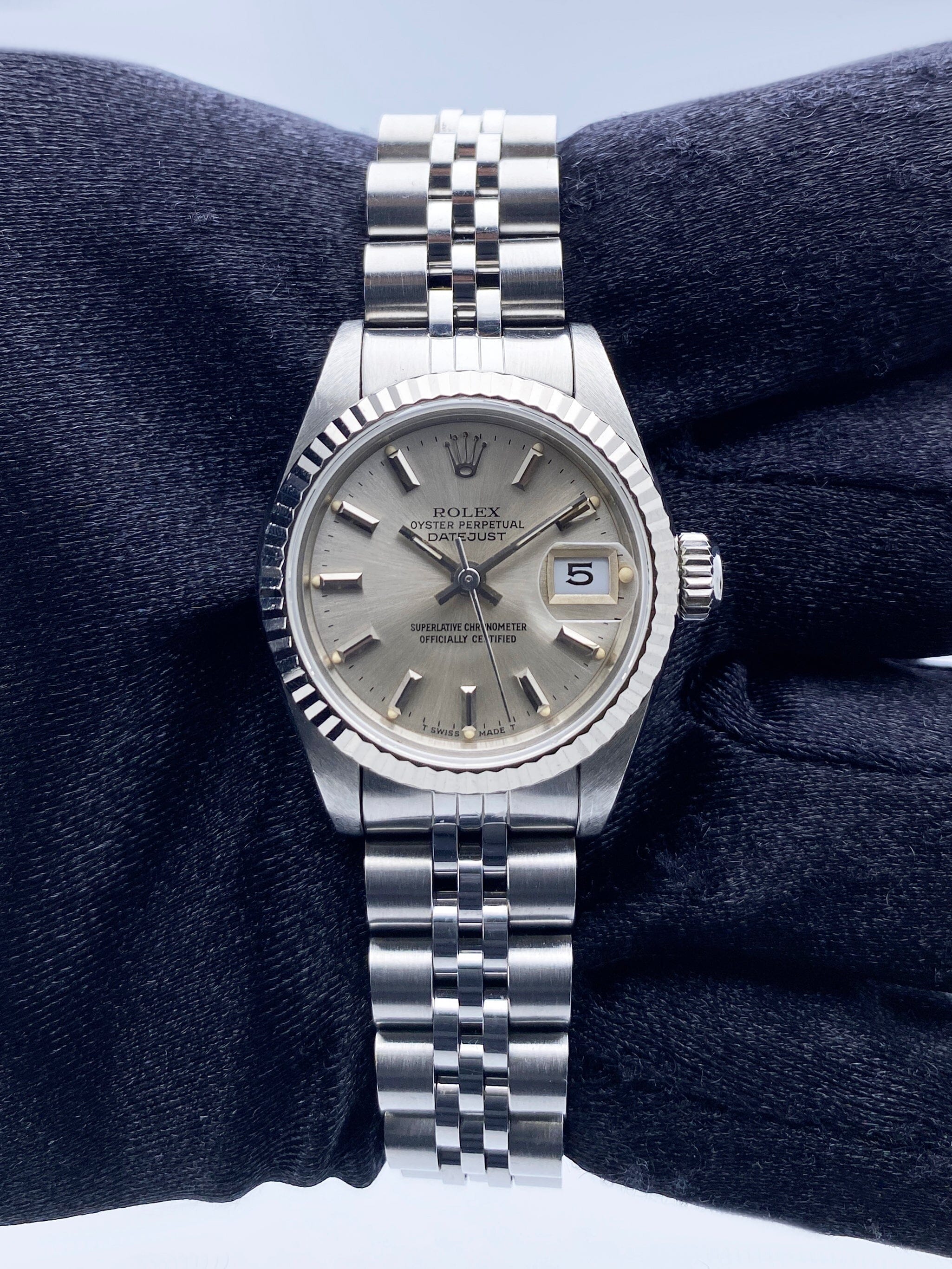 Rolex Datejust 69174 Sliver Dial Ladies Watch – Phigora