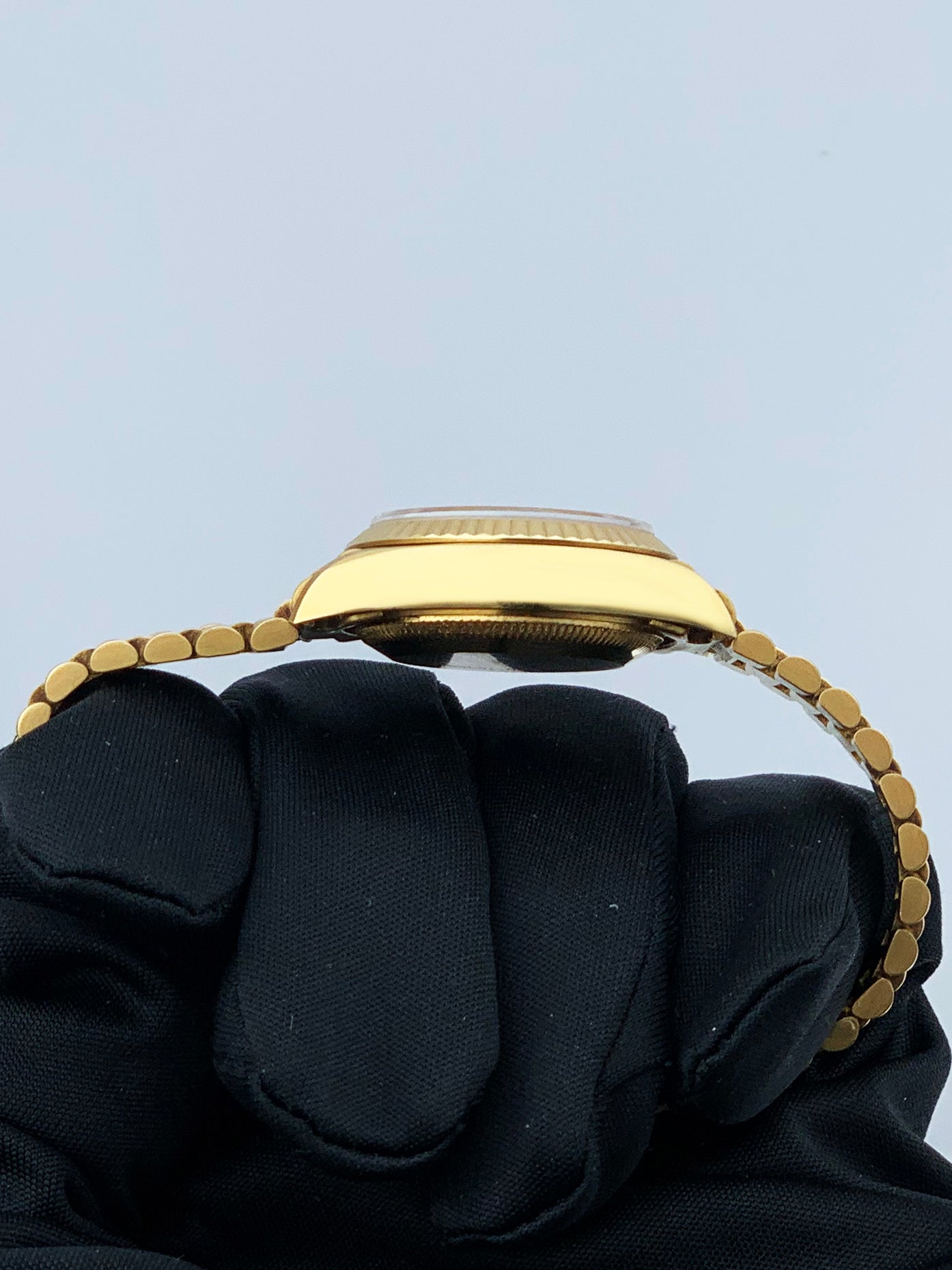 Rolex Datejust 69178 18K Yellow Gold Diamond Dial Ladies Watch Box&Papers