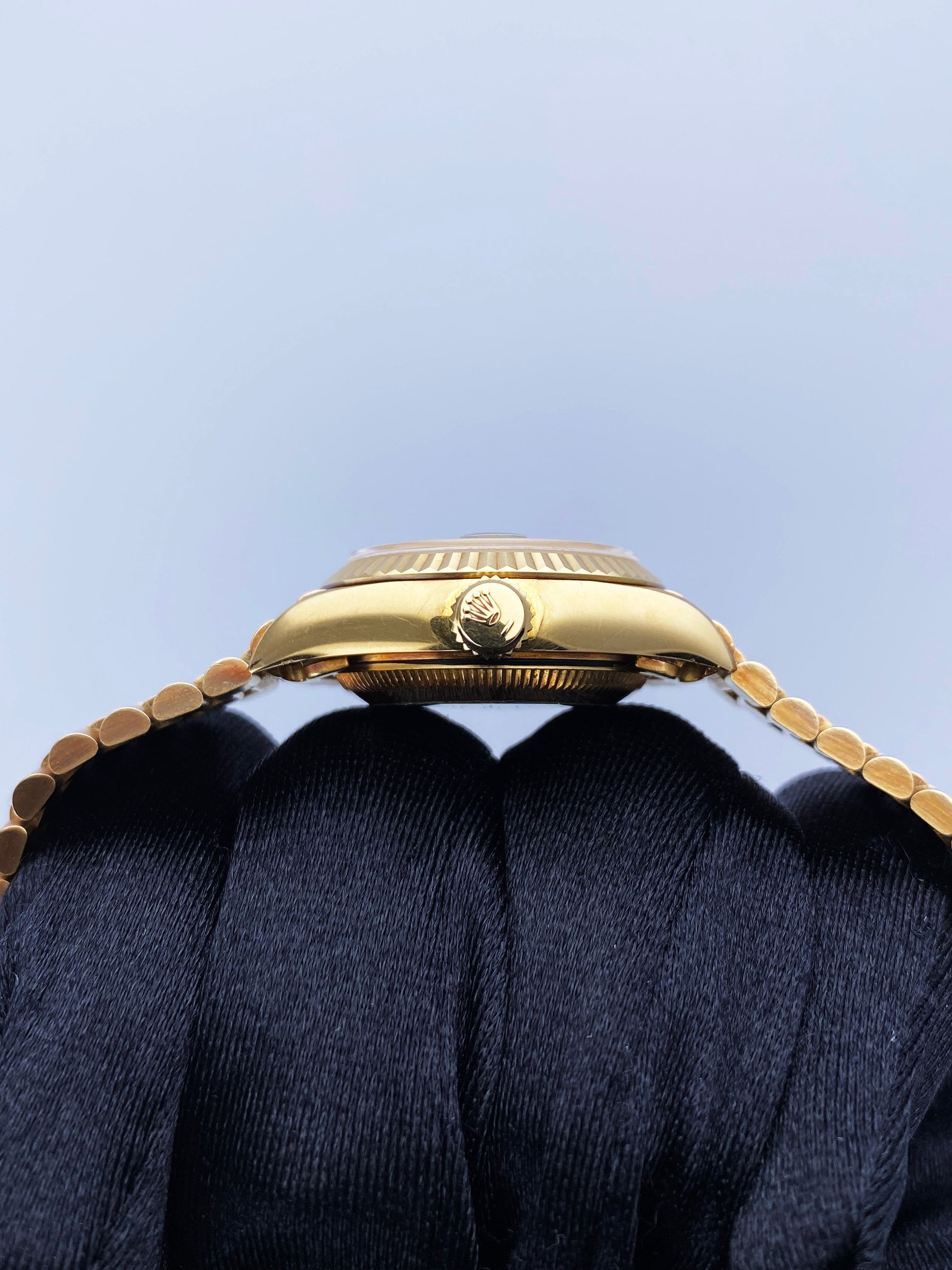 Rolex Datejust 69178 Blue Dial Ladies Watch Box Papers