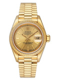 Rolex Datejust 69178 Champagne Dial Ladies Watch Box Papers