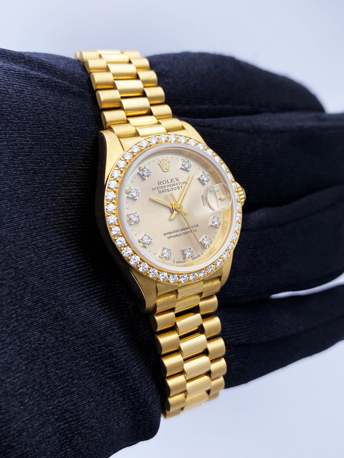 Rolex Datejust 69178 Diamond Dial Bezel Ladies Watch - Virtual