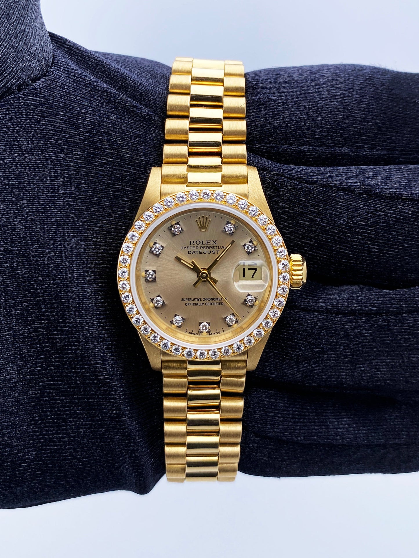 Rolex Datejust 69178 Diamond Dial Bezel Ladies Watch - Virtual