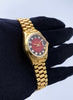 Rolex Datejust 69178 Red Dial Ladies Watch Box Papers