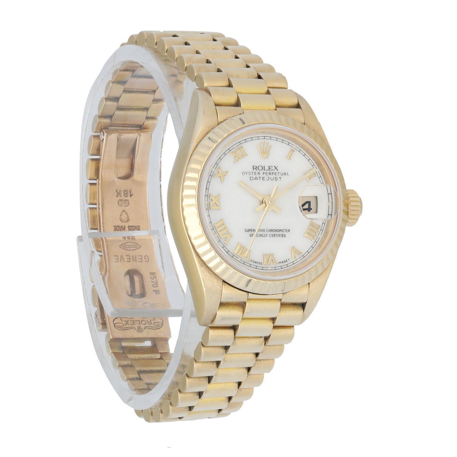 Rolex Datejust 69178 Yellow Gold Ladies Watch - Virtual