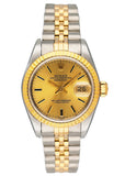 Rolex Datejust 69173 Blue Anniversary Dial Ladies Watch Box Papers - Watches