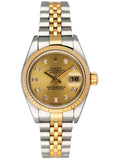 Rolex Datejust 79173 Diamond Dial Ladies Watch - Virtual
