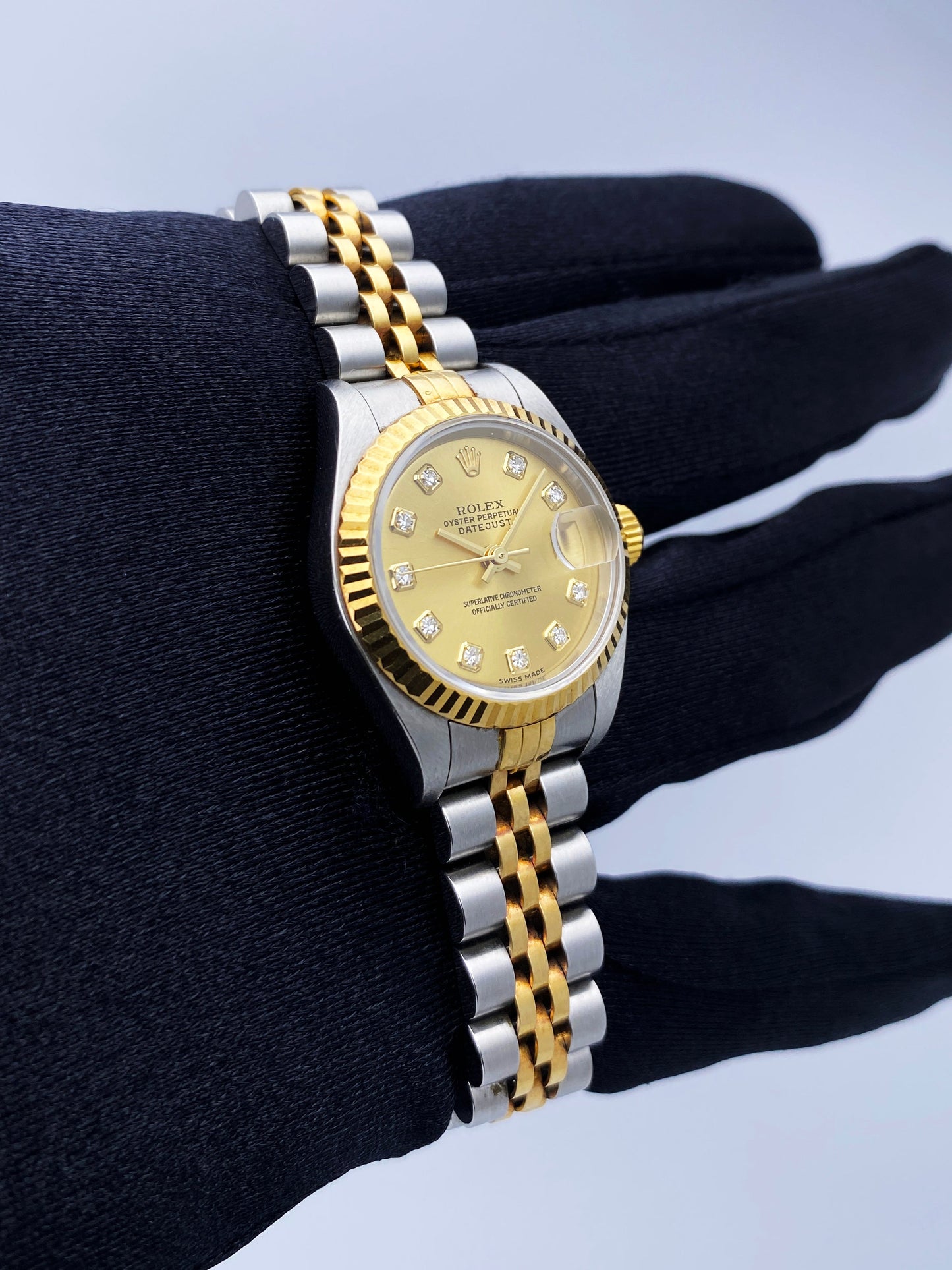 Rolex Datejust 79173 Diamond Dial Ladies Watch - Virtual