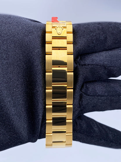 Rolex Day Date 118208 President 18K Yellow Gold Mens Watch Box Papers - Watches