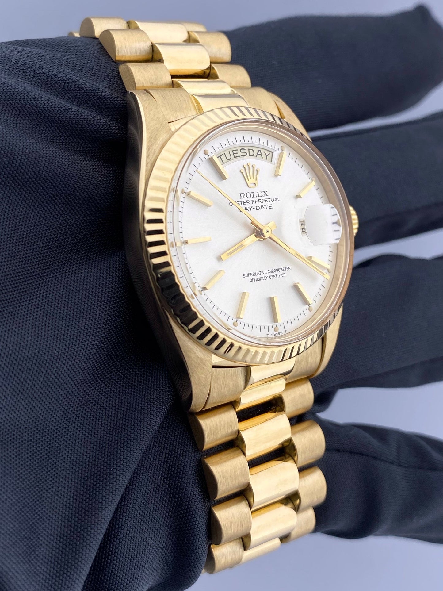 Rolex Day Date 1803 18K Yellow Gold Mens Watch