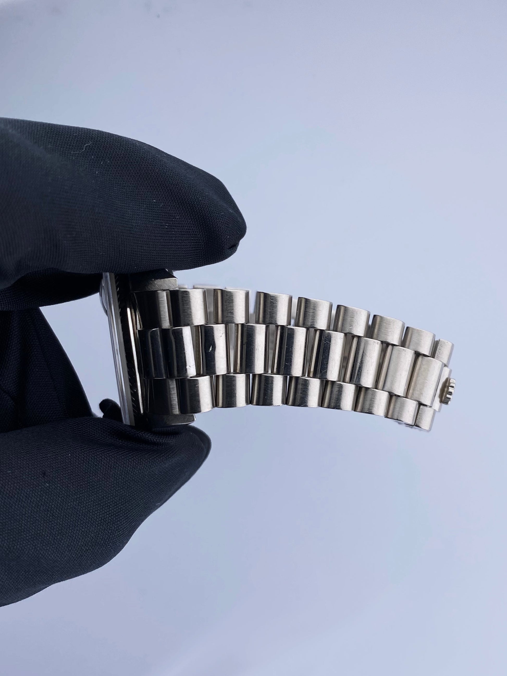 Rolex Day-Date 18039 18K White Gold Mens Watch