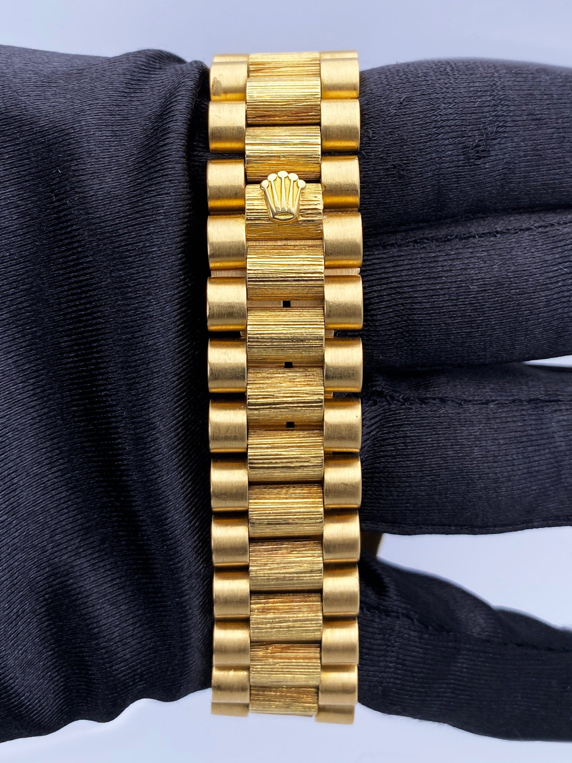 Rolex Day Date 18078 Brown Vignette Diamond Dial Yellow – Phigora